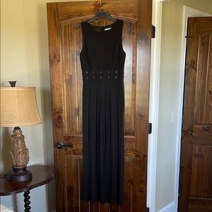 ANTONIO MELANI Black Maxi jumpsuit